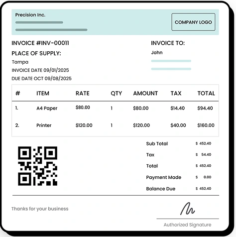 Professional Invoice Software